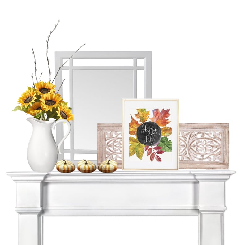 Budget Mantel Design