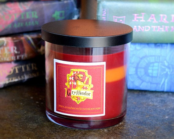Hogwarts House Candle