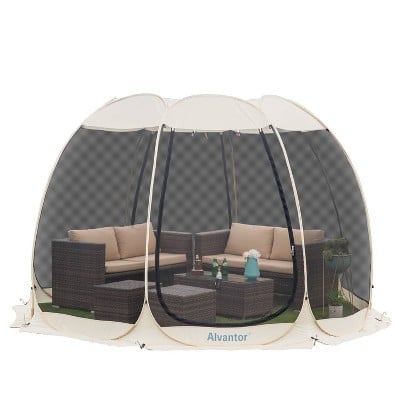 Pop Up Portable Gazebo Screen Tent