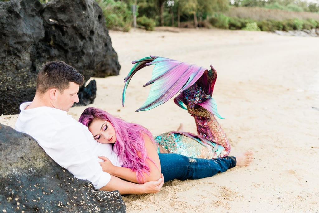 A Couple's Sexy Mermaid-Themed Photo Shoot