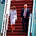 Melania Trump Swats Donald's Hand