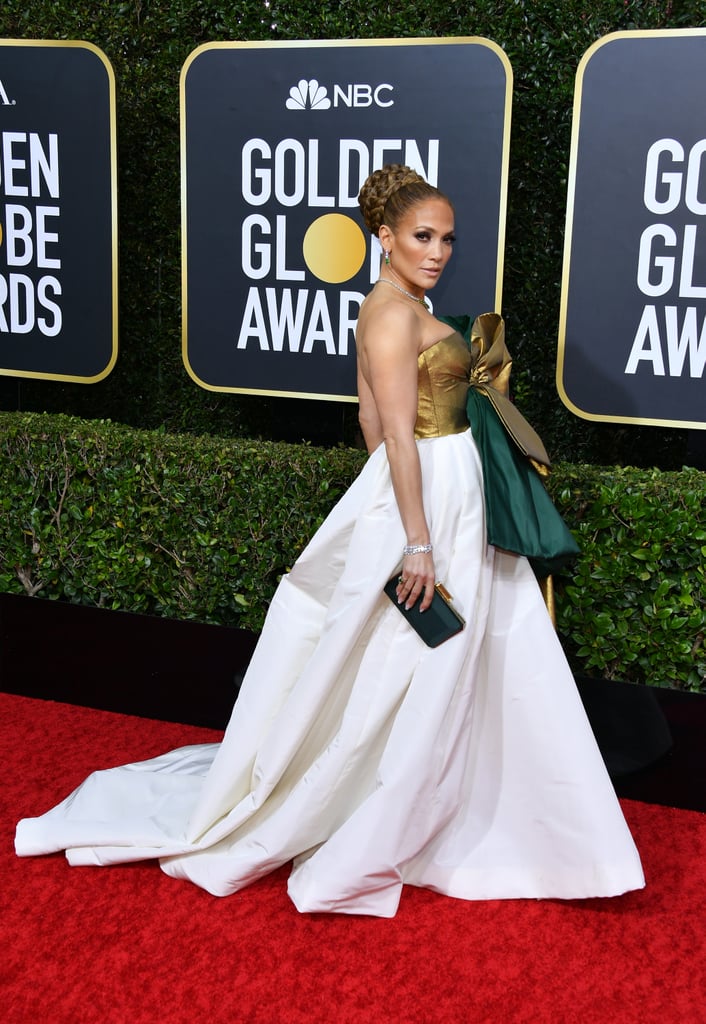 Jennifer Lopez's French Manicure at the Golden Globes 2020