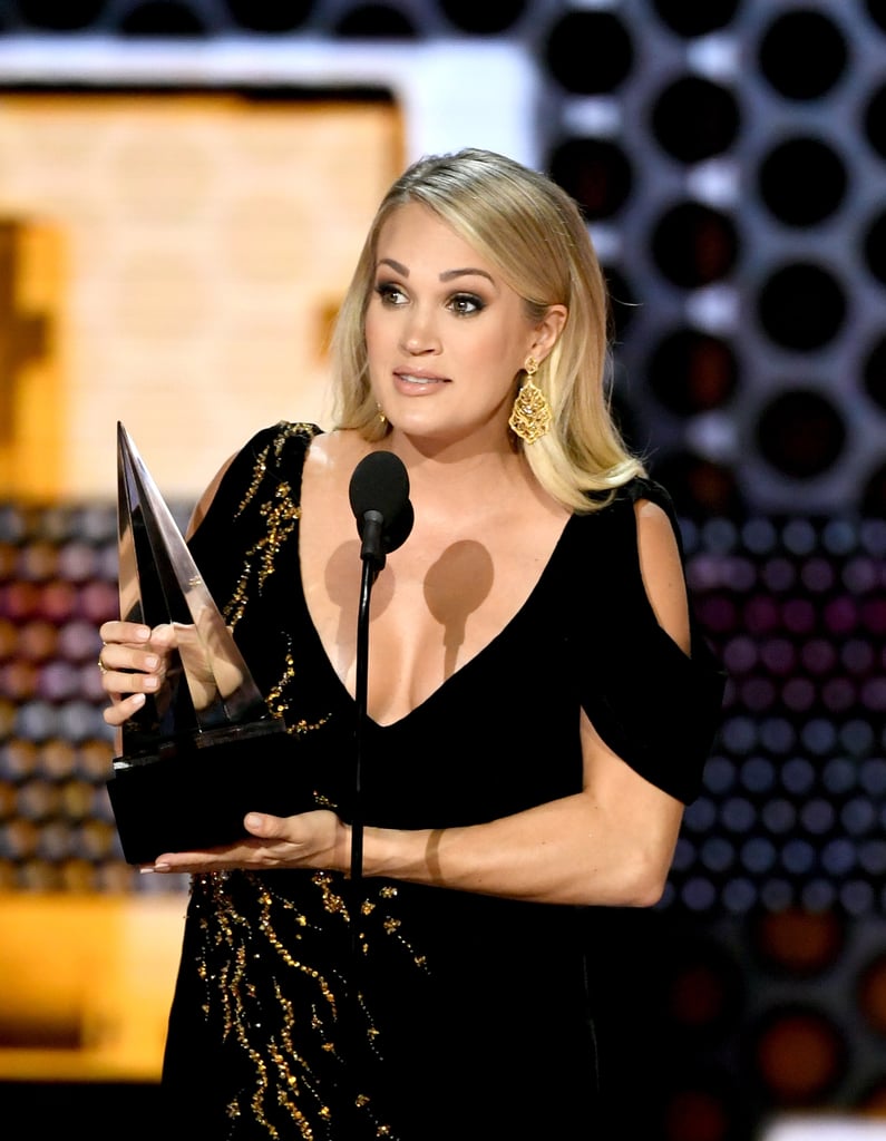 Carrie Underwood at the 2018 American Music Awards