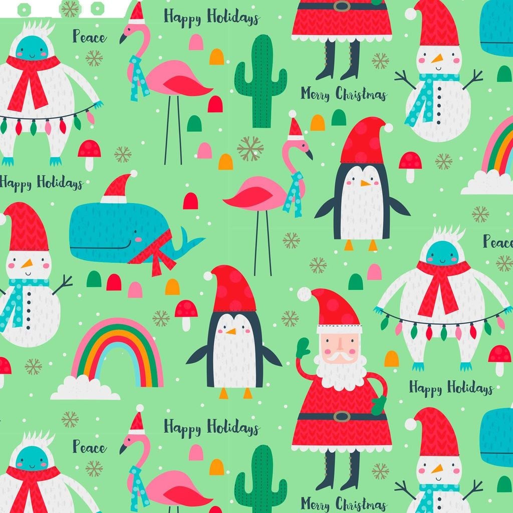 Cute Christmas Wrapping Paper