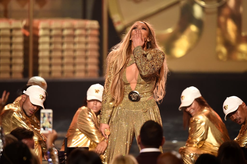 Jennifer Lopez Performance Outfits at the 2018 MTV VMAs