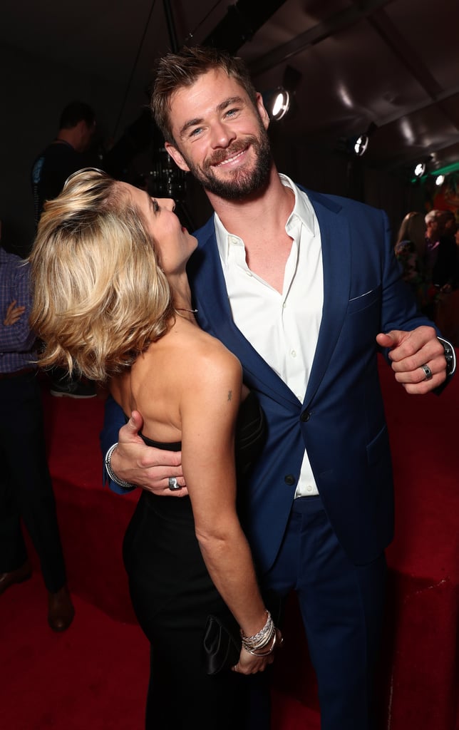 Cute Pictures of Chris Hemsworth and Elsa Pataky