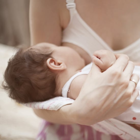 Mom Breastfeeds at Elementary School