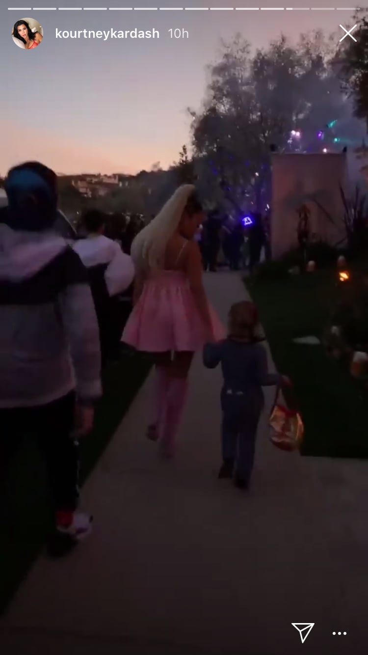 Kourtney Kardashian s Ariana Grande Halloween Costume 2018