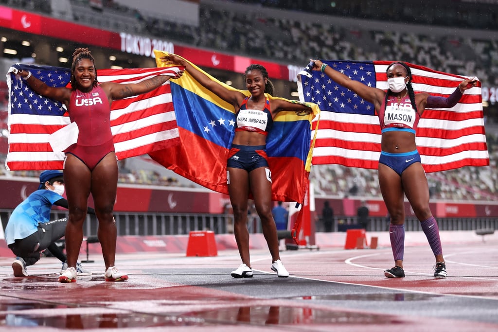 Brittni Mason and Deja Young Medal in Paralympics T47 100m