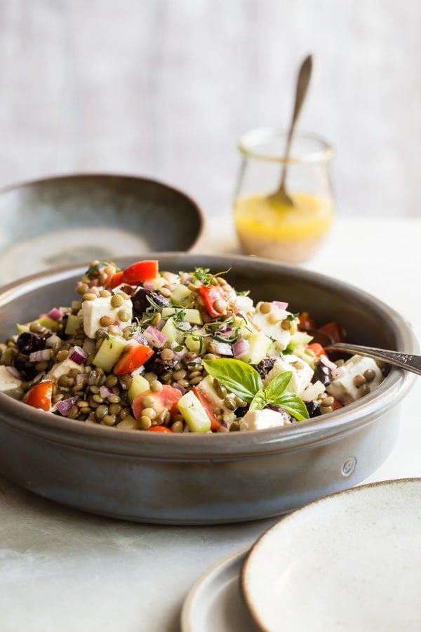 Mediterranean Lentil Salad