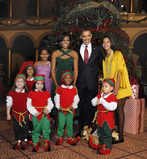 The First Family Celebrates Christmas in Washington, 2011