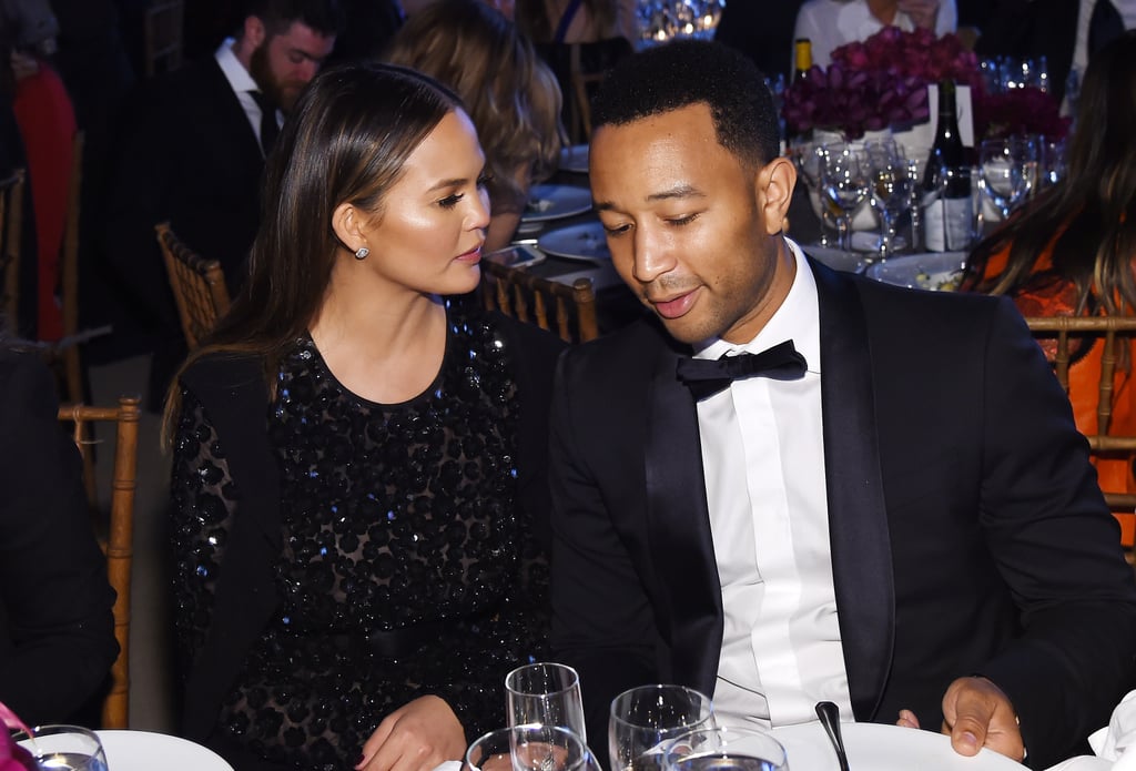Chrissy Teigen and John Legend at the Golden Heart Awards