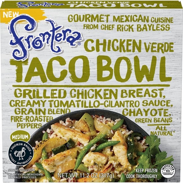 Frontera Chicken Verde Taco Bowl