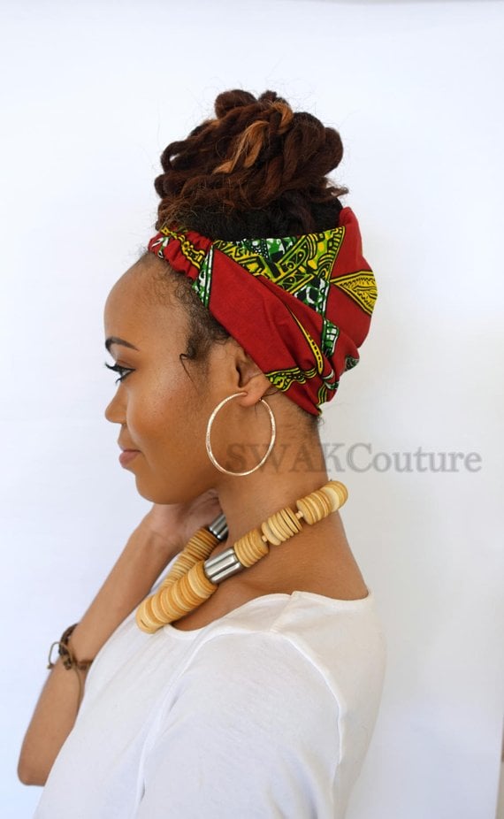 Swak Couture Satin Lined Head Wrap