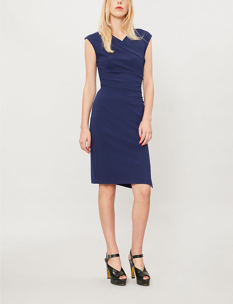 Diane Von Furstenberg Cap Sleeve Jersey Dress