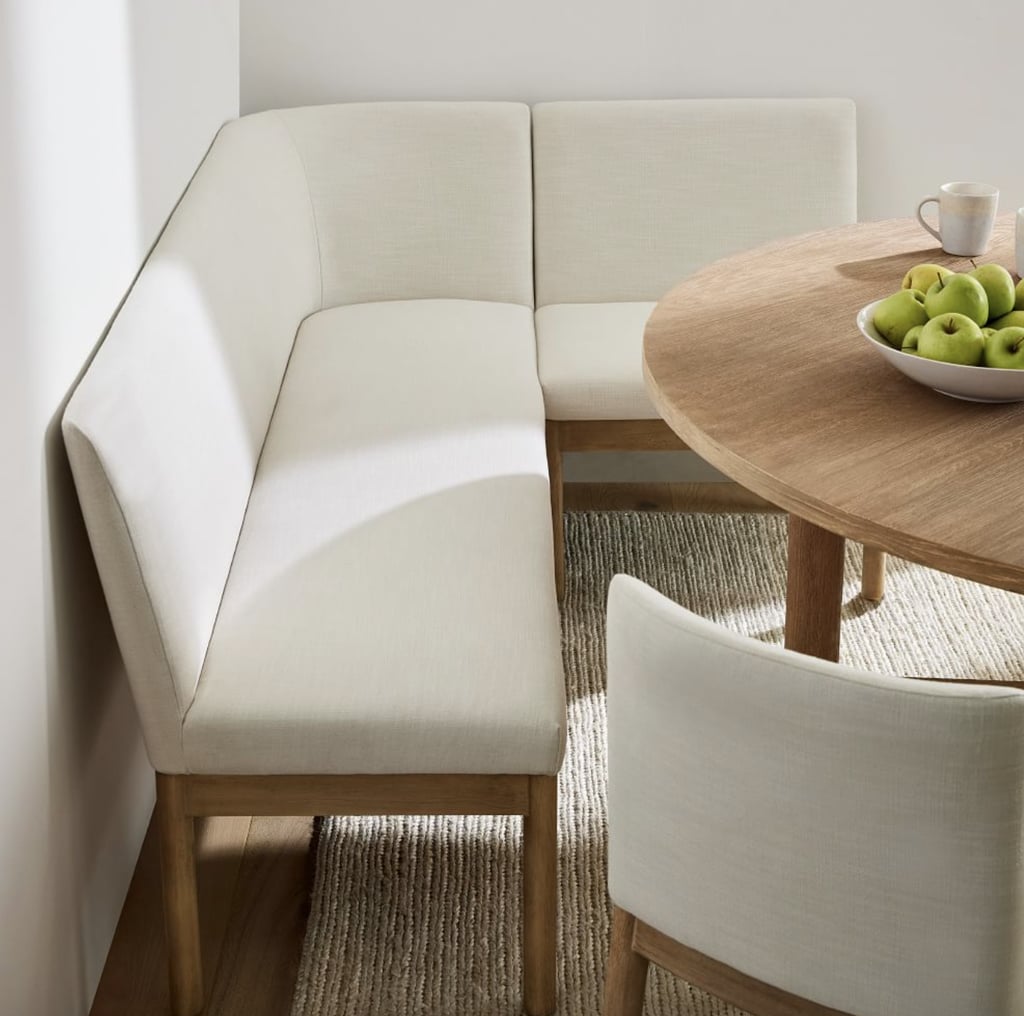 A Corner Dining Bench West Elm Hargrove 2Piece Banquette Seat Most