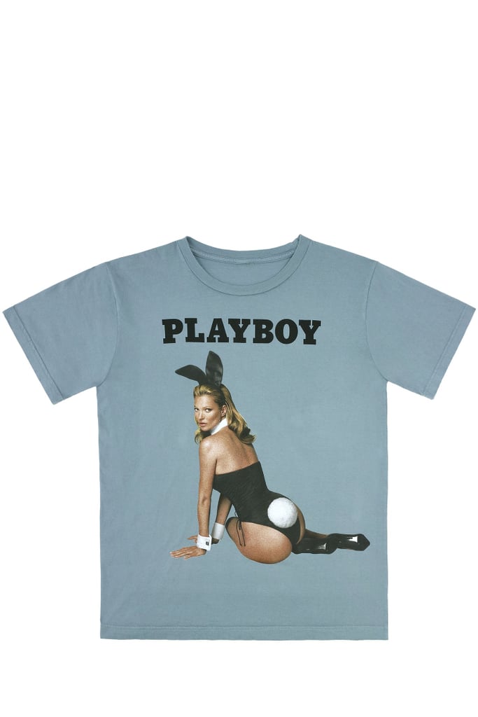 We've been talking about the Kate Moss Playboy cover all 2013, and now I'll be wearing it all 2014 ($35). Best of all: this alluring tee goes to a good cause, with all proceeds donated to amfAR.
— RM