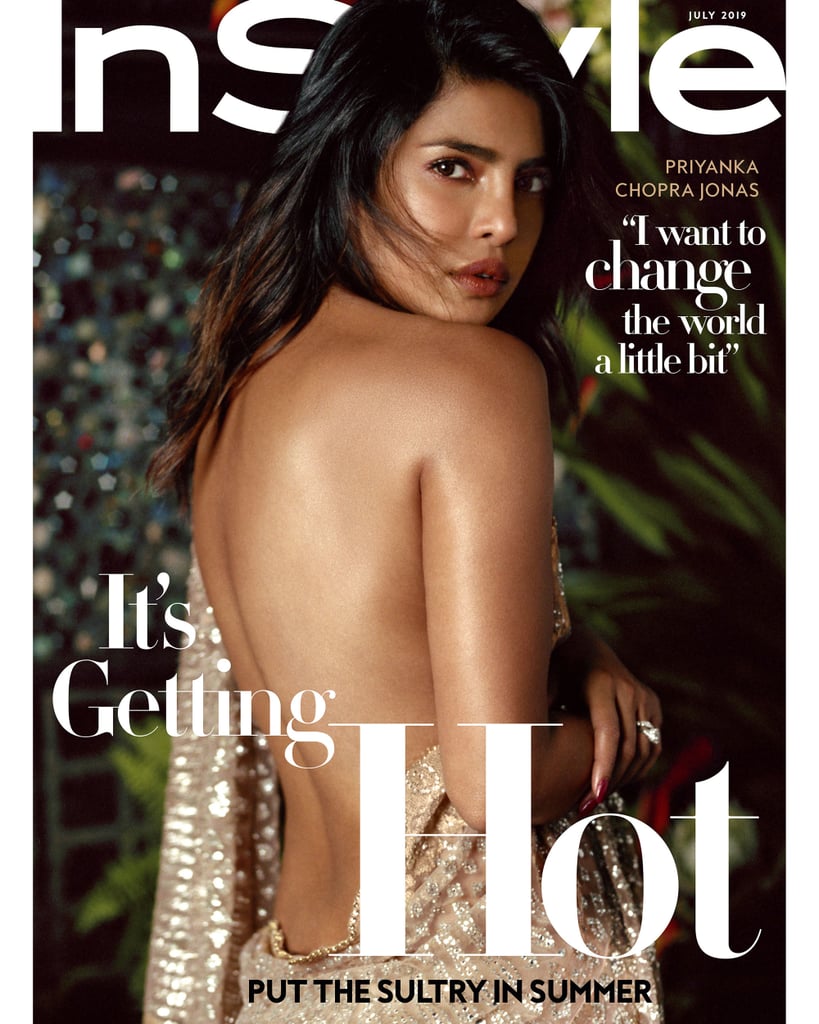 Priyanka Chopra on the July Cover of InStyle