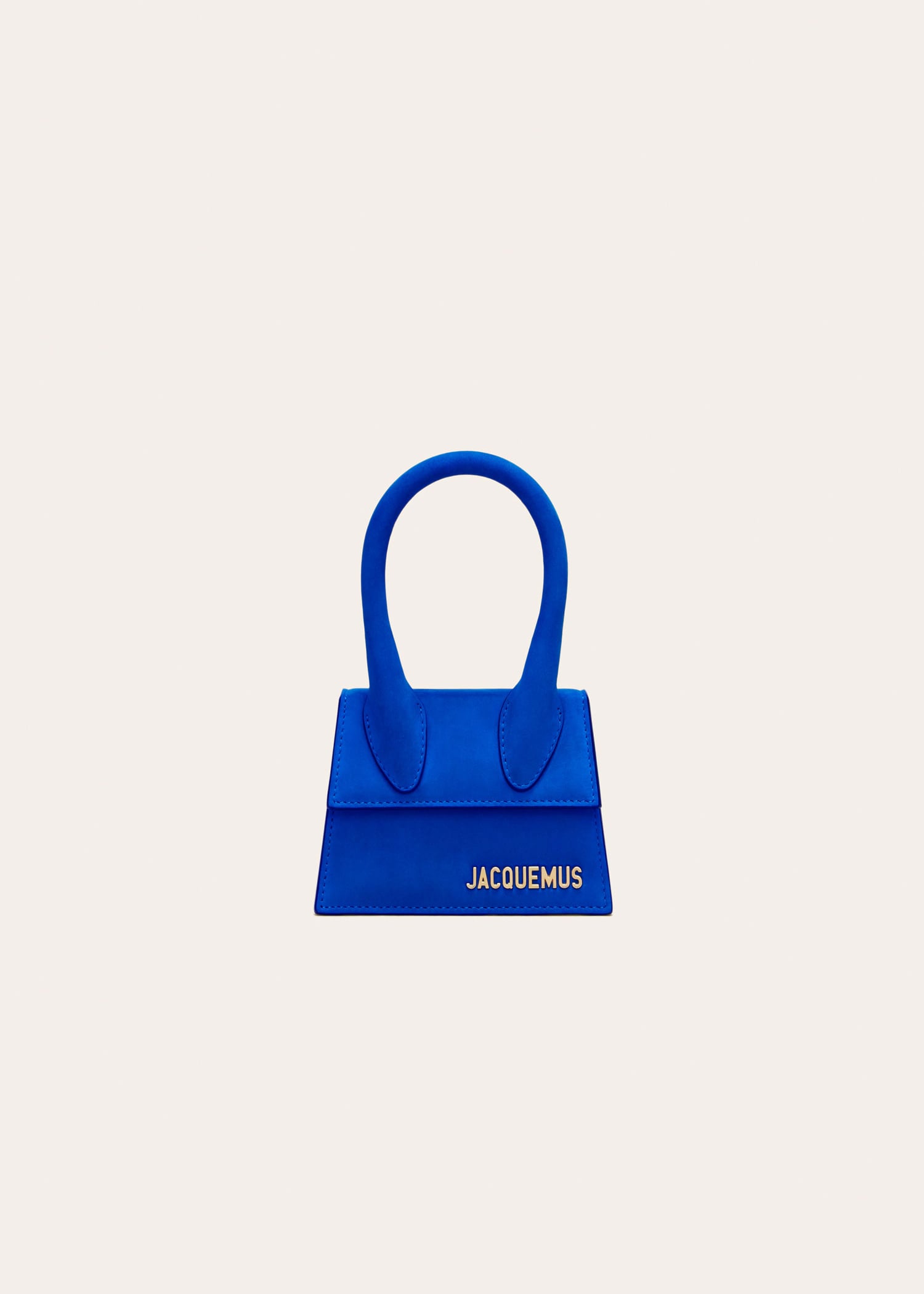 royal blue jacquemus bag