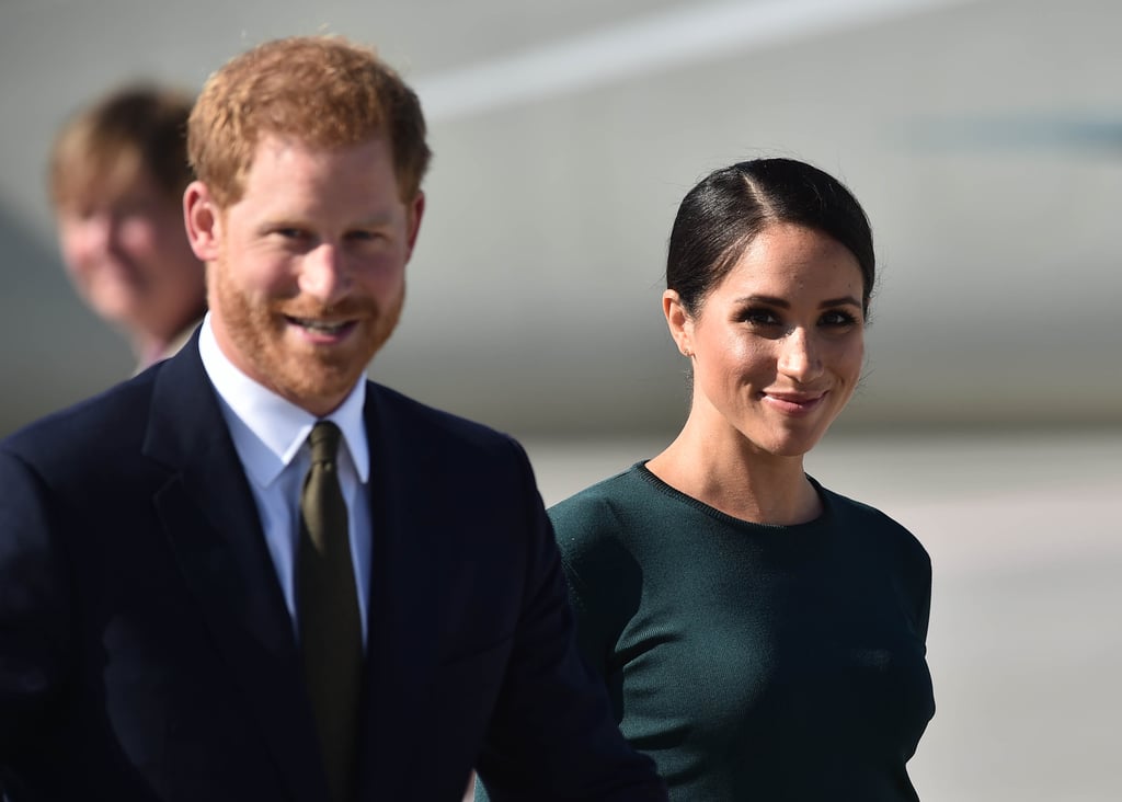 Meghan Markle Green Givenchy Outfit in Ireland 2018