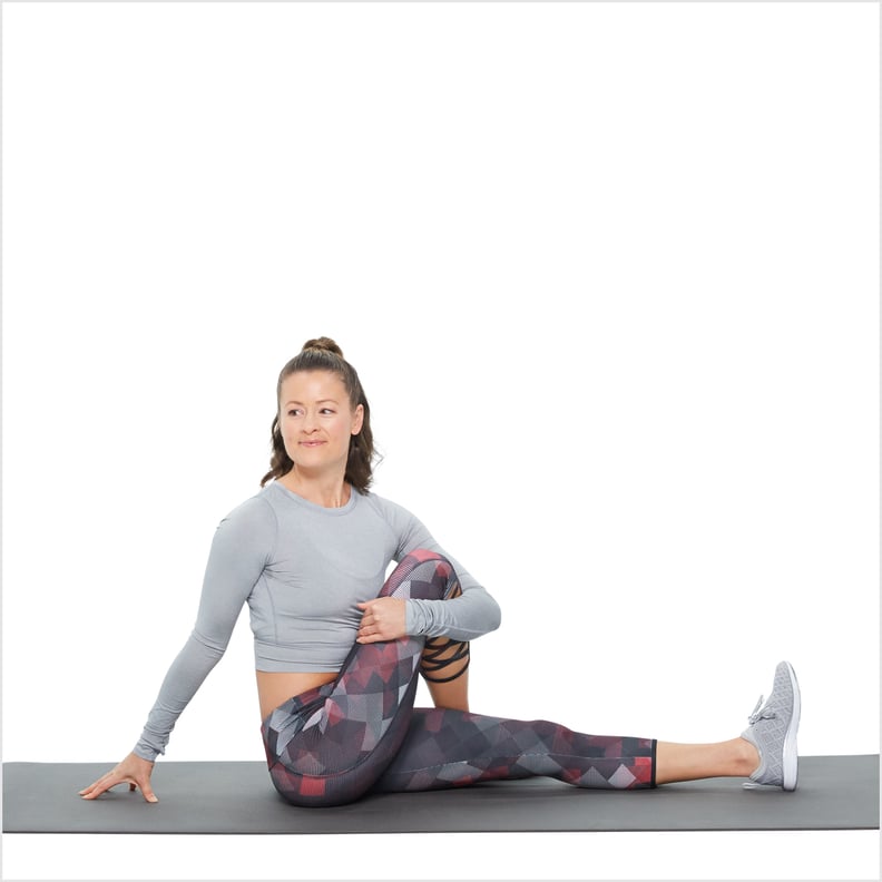 Glute Stretch: Seated Twist