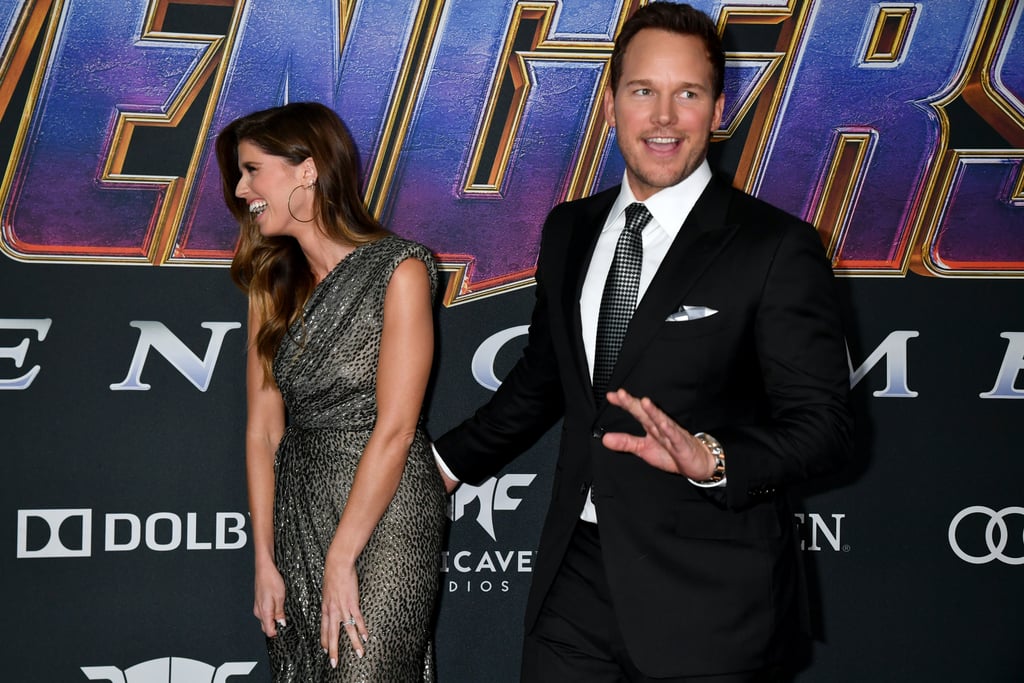 Chris Pratt and Katherine Schwarzenegger Avengers Premiere