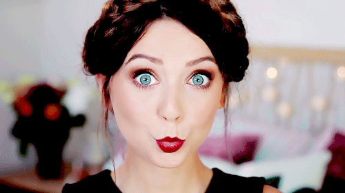 Darker makeup looks.