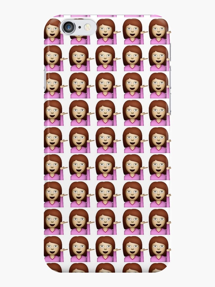 Emoji Girl Phone Case