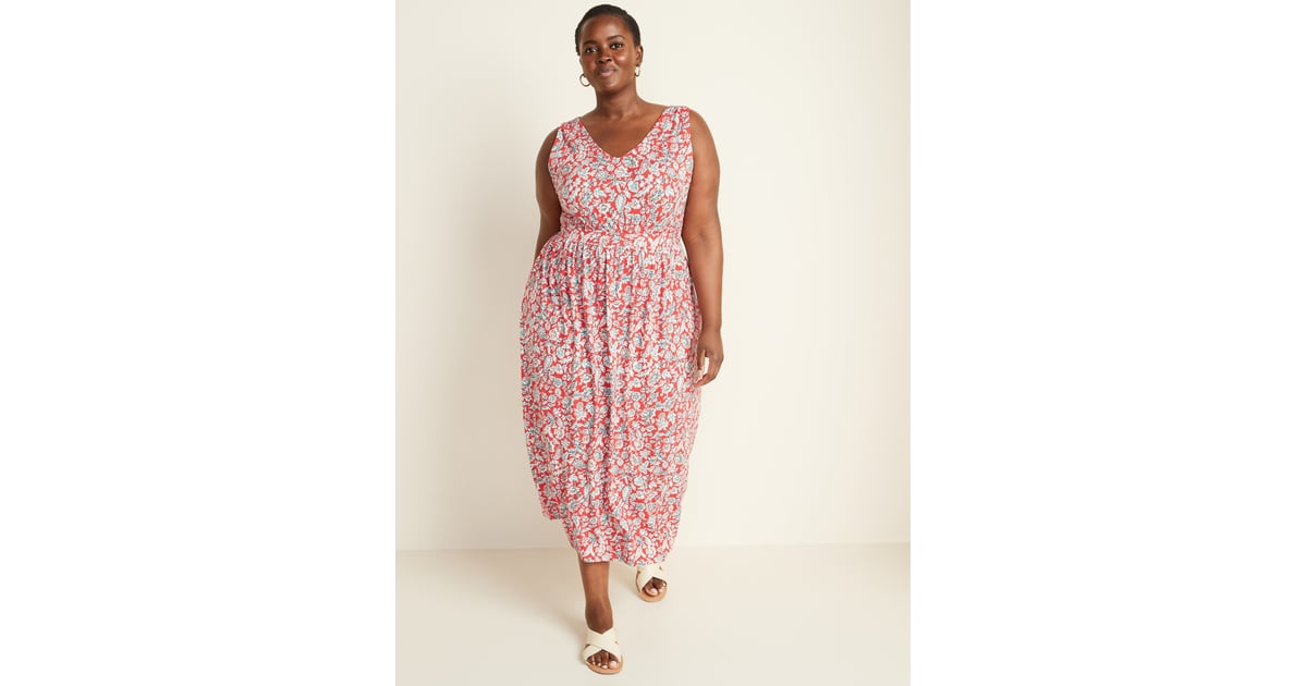 Old Navy Sleeveless Plus Size Waist Defined Maxi Dress Best Products