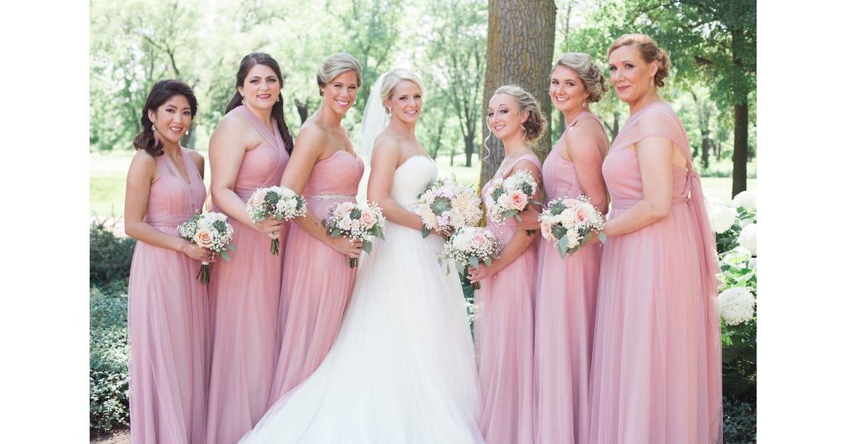 Bridesmaids Pink Wedding Ideas Popsugar Love And Sex Photo 41