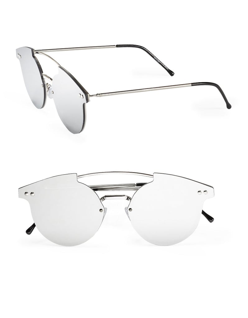 Spitfire 53mm Round Mirrored Sunglasses ($45)