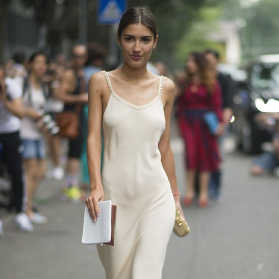 Braless Street Style