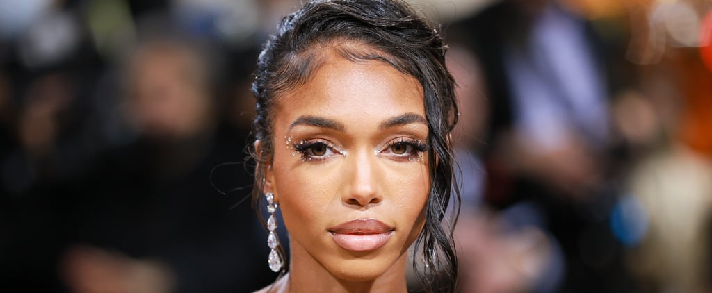 Lori Harvey Styles a Silver Metallic Loewe Dress on TikTok