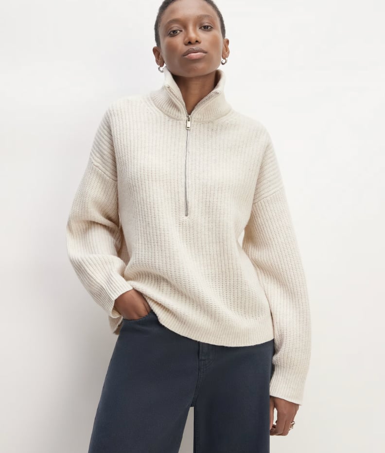 This Half-Zip Sweatshirt Is a Cozy Girl's Dream — Up to 36% Off