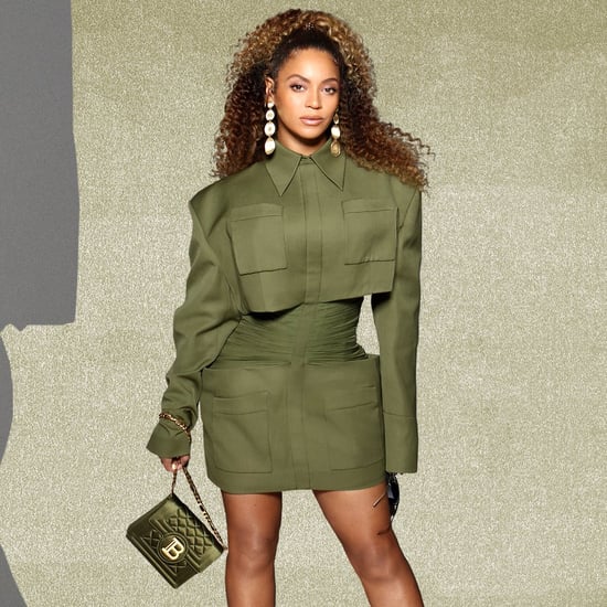 Beyoncé Wears Green Balmain Outfit at Queen & Slim Screening