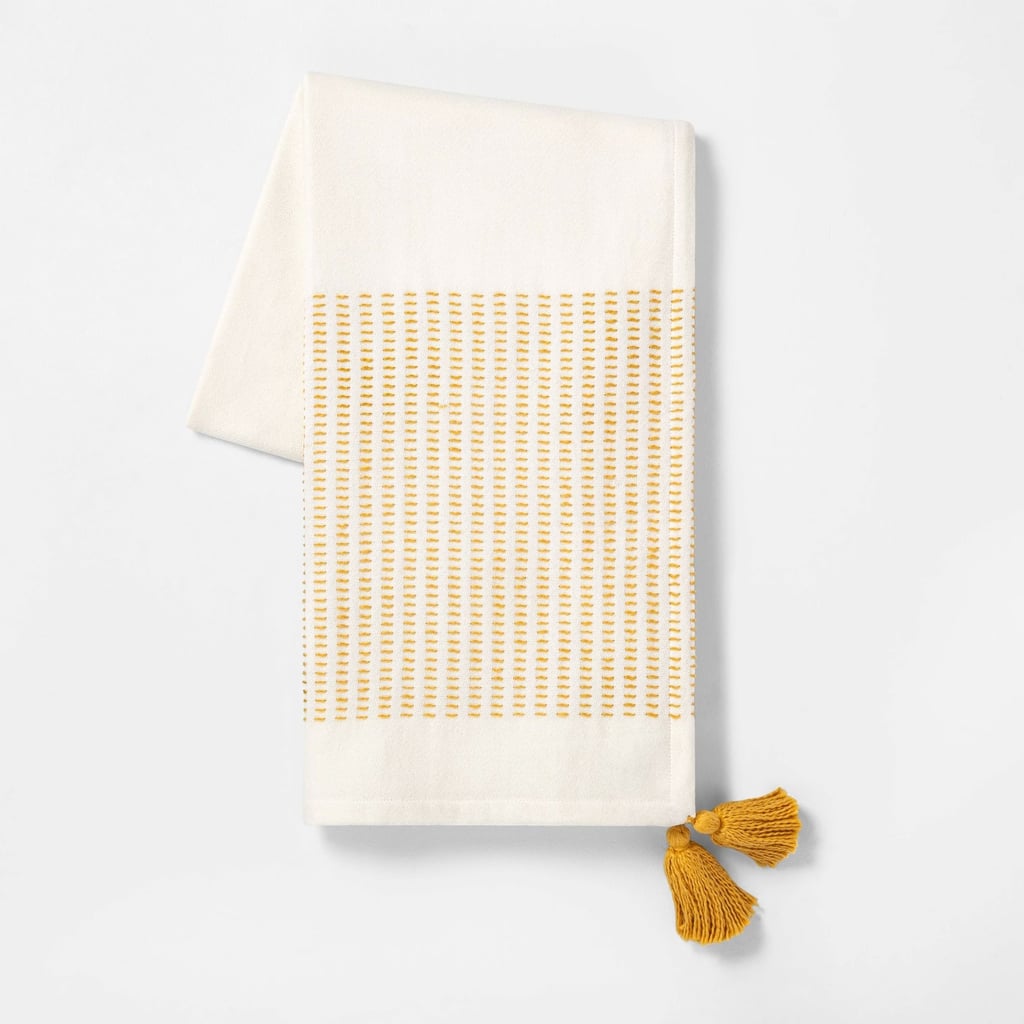 Stripe Throw Blanket in Gold