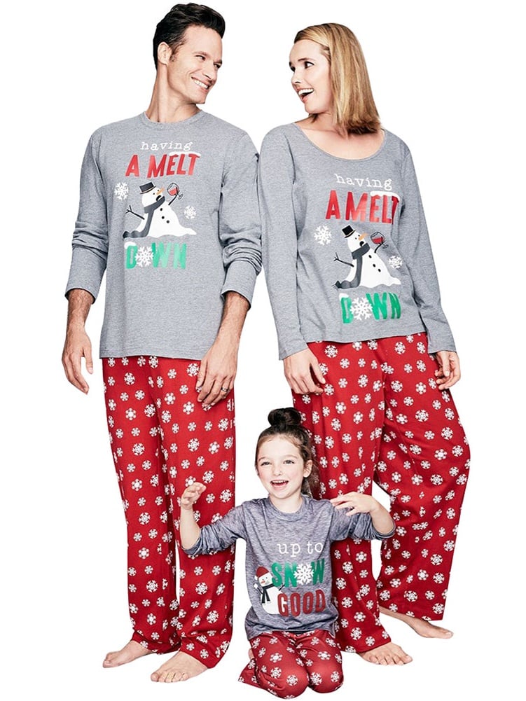 STARVNC 2 Piece Christmas Matching Family Pajamas