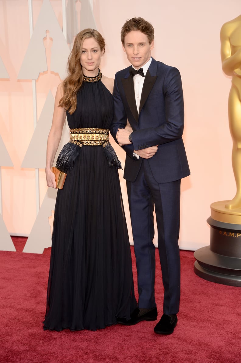 Hannah Bagshawe and Eddie Redmayne