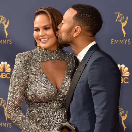 John Legend and Chrissy Teigen at the 2018 Emmys