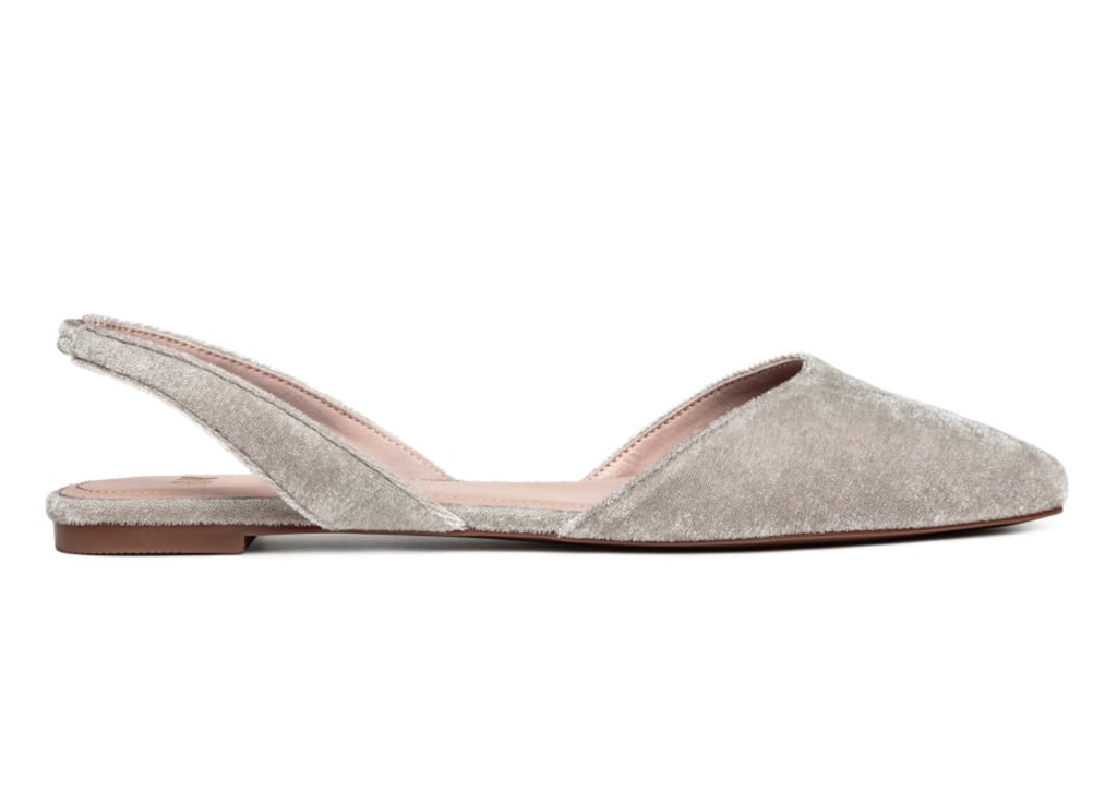 h&m slingback flats