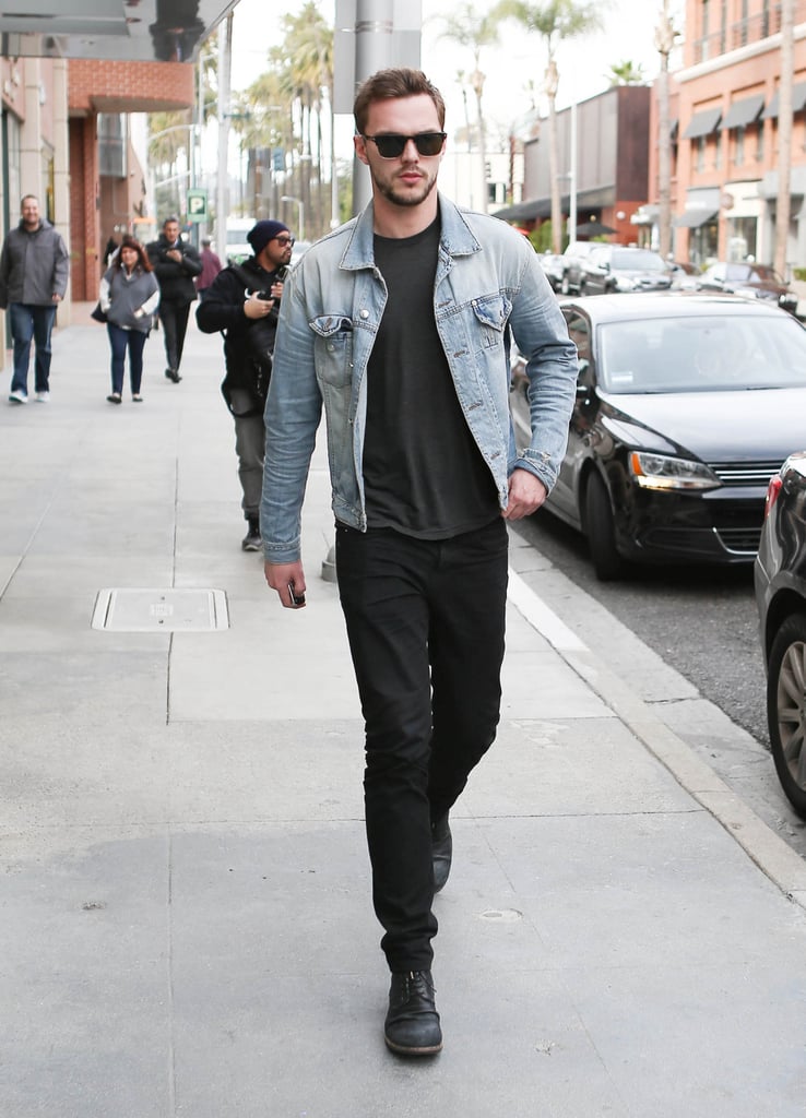 Nicholas Hoult Out in LA January 2016