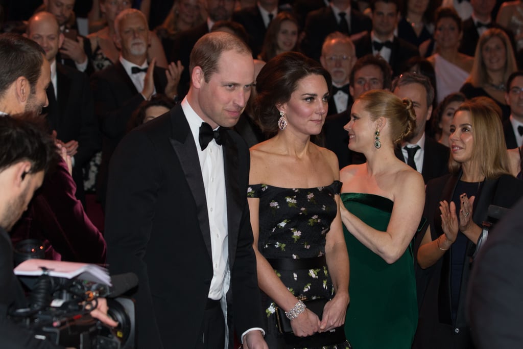 Prince William and Kate Middleton at the BAFTA Awards