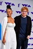 Sheeran Didn't Bring Girlfriend VMAs,