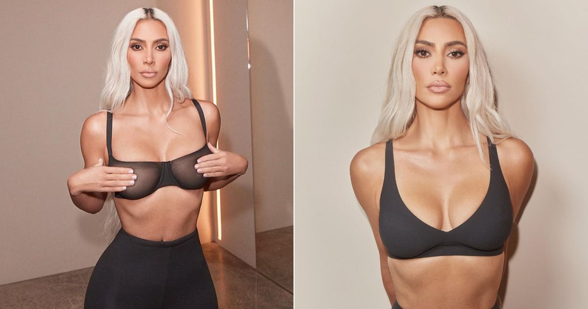 Kim Kardashian Recruits Cassie, Becky G, and More for SKIMS Bra