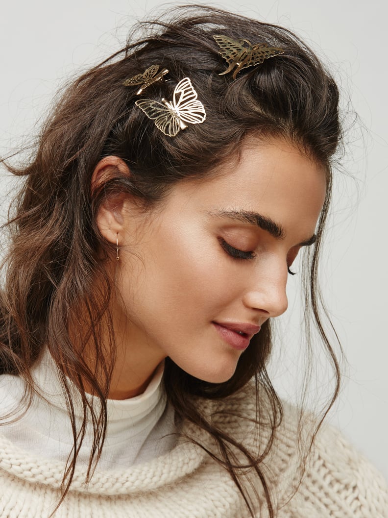 Fly Away Floating Hair Clips – Gold
