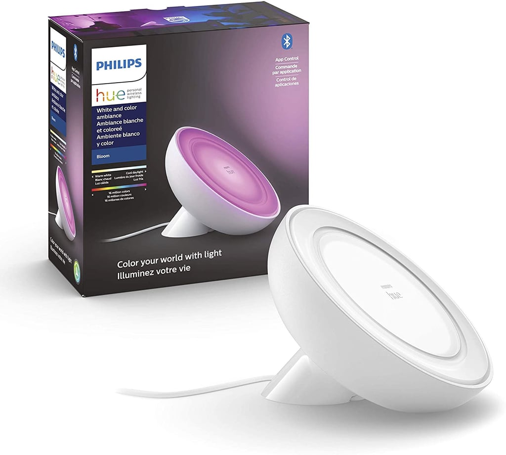 Philips Hue Bloom White and Color Corded Dimmable LED Smart Light Table Lamp