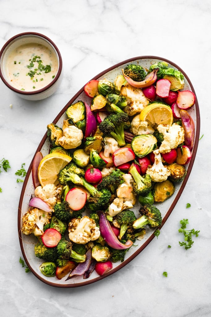 Air Fried Vegetables Snack Platter Air Fried Vegetables Snack Platter