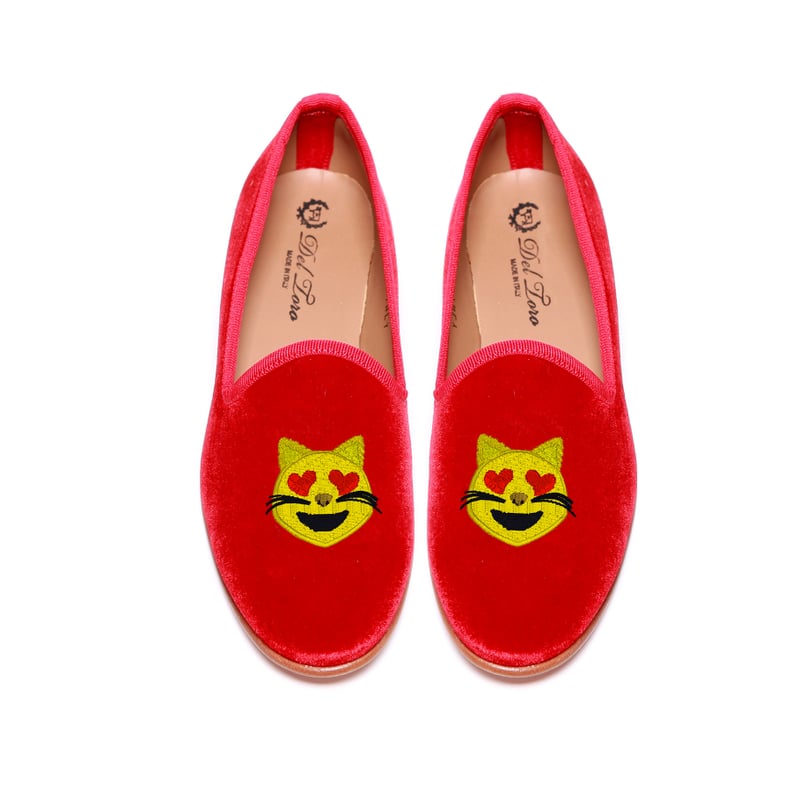 Del Toro For Moda Operandi Emoji Smoking Slippers