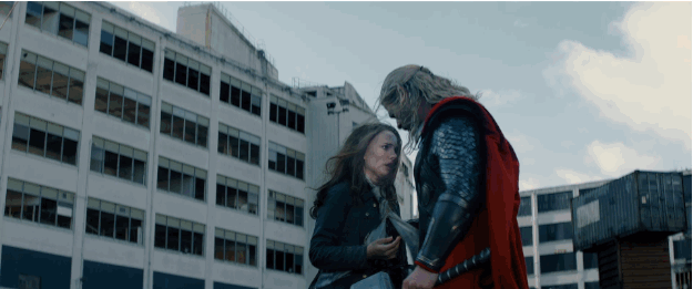 When He Pelvic-Hugs Jane All the Way to Asgard