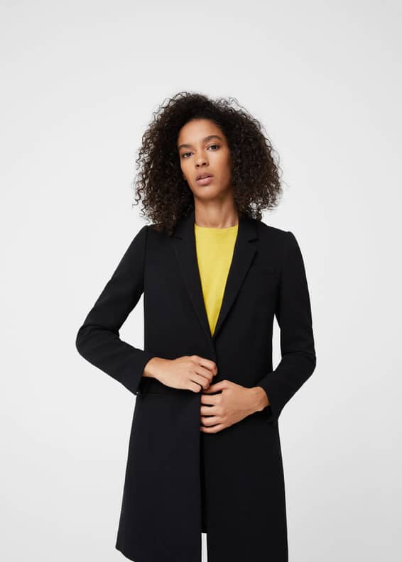 Mango masculine coat store